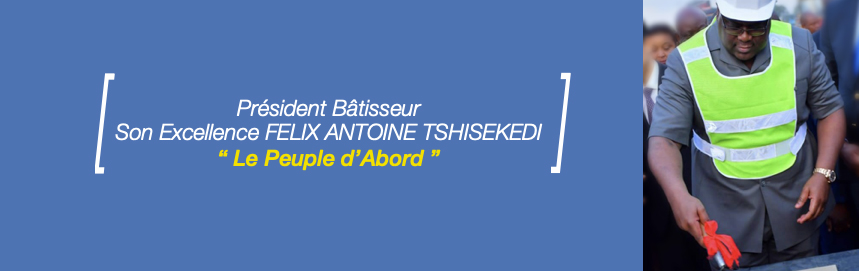 Président Félix Antoine Tshisekedi Tshilombo